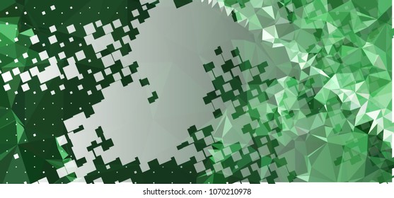 Abstract background for horizontal banner, texture, flyer, layout, postcard. Vector clip art