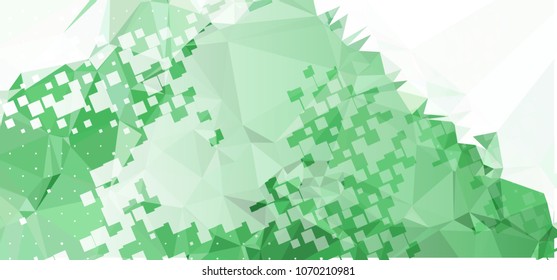 Abstract background for horizontal banner, texture, flyer, layout, postcard. Vector clip art