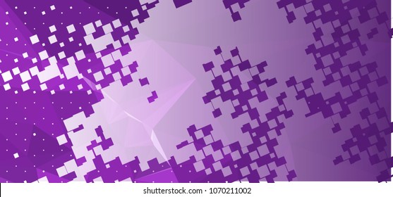 Abstract background for horizontal banner, texture, flyer, layout, postcard. Vector clip art