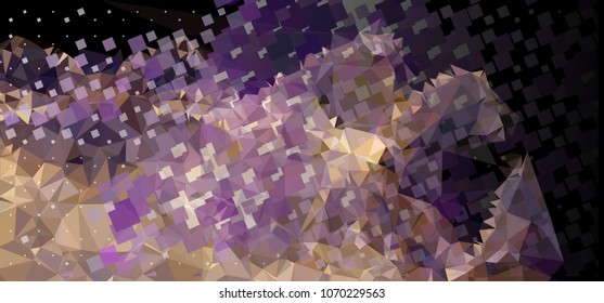 Abstract background for horizontal banner, texture, flyer, layout, postcard. Vector clip art