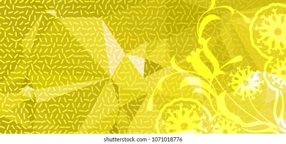 Abstract background for horizontal banner, texture, flyer, layout, postcard. Vector clip art