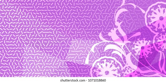 Abstract background for horizontal banner, texture, flyer, layout, postcard. Vector clip art