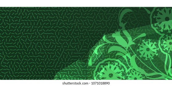 Abstract background for horizontal banner, texture, flyer, layout, postcard. Vector clip art