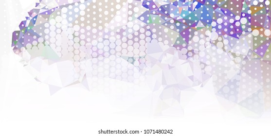 Abstract background for horizontal banner, texture, flyer, layout, postcard. Vector clip art