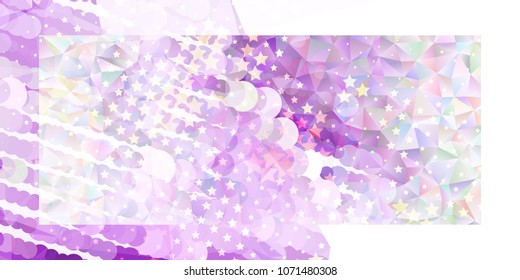 Abstract background for horizontal banner, texture, flyer, layout, postcard. Vector clip art