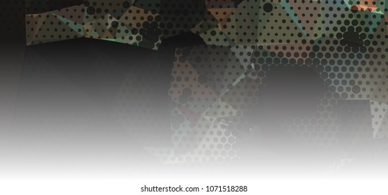 Abstract background for horizontal banner, texture, flyer, layout, postcard. Vector clip art