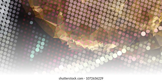 Abstract background for horizontal banner, texture, flyer, layout, postcard. Vector clip art
