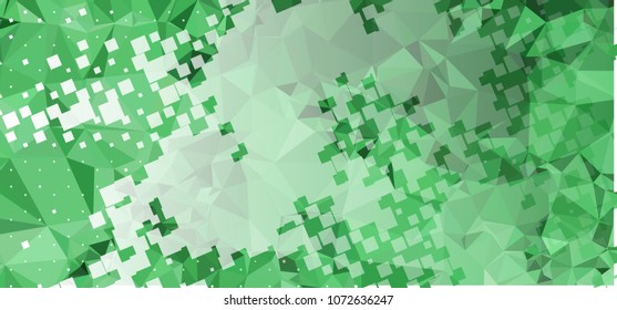 Abstract background for horizontal banner, texture, flyer, layout, postcard. Vector clip art