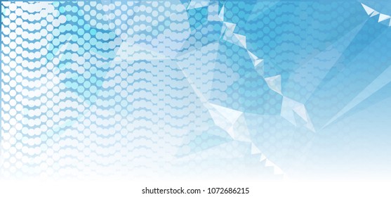 Abstract background for horizontal banner, texture, flyer, layout, postcard. Vector clip art
