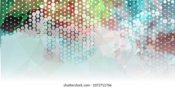 Abstract background for horizontal banner, texture, flyer, layout, postcard. Vector clip art