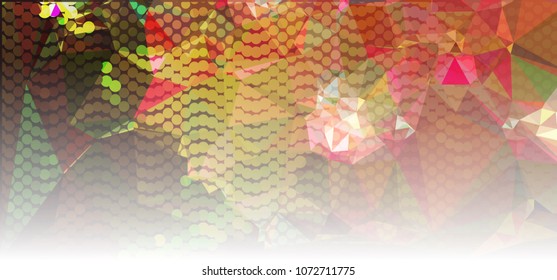 Abstract background for horizontal banner, texture, flyer, layout, postcard. Vector clip art
