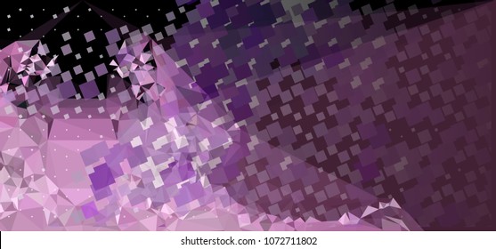 Abstract background for horizontal banner, texture, flyer, layout, postcard. Vector clip art
