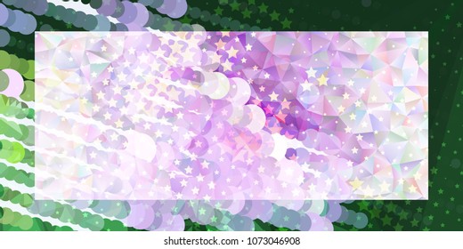 Abstract background for horizontal banner, texture, flyer, layout, postcard. Vector clip art