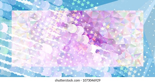 Abstract background for horizontal banner, texture, flyer, layout, postcard. Vector clip art