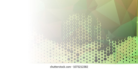 Abstract background for horizontal banner, texture, flyer, layout, postcard. Vector clip art