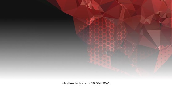 Abstract background for horizontal banner, texture, flyer, layout, postcard. Vector clip art