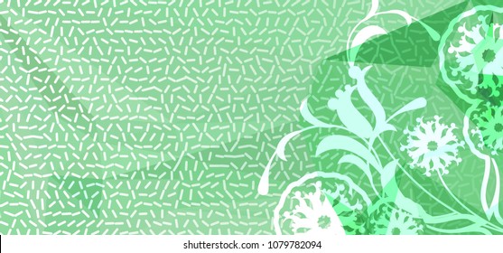 Abstract background for horizontal banner, texture, flyer, layout, postcard. Vector clip art