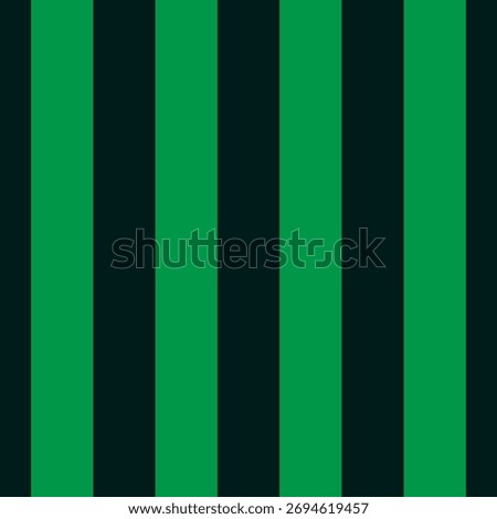 Abstract background with horizontal green and black stripes. Seamless and repeating pattern. Smooth straight stripes. Vector illustration.