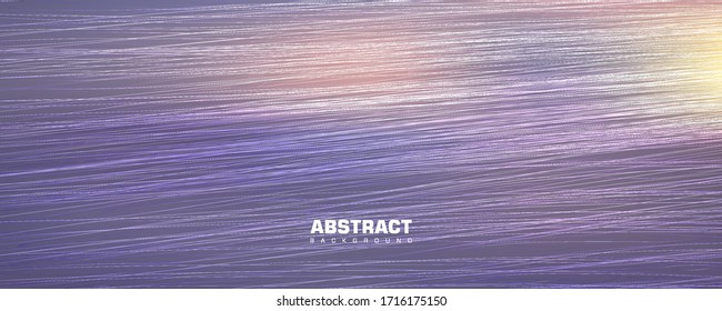 Abstract background with horizontal lines for nature,technology,fractal and dynamic designs. Vector illustration