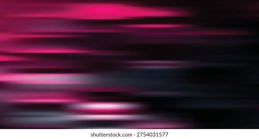 Abstract background with horizontal streaks of pink and black light, creating a sense of motion and speed.