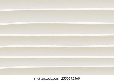 Abstract background with horizontal stripes - hand drawn vector illustration.
