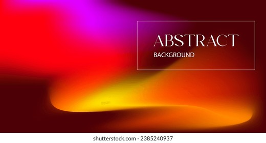Abstract background horizontal template bright design gradient red color