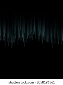 Abstract background with ice rocks. Black background with colored lines. Iceberg