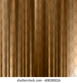 Abstract background of identical diamonds with different shades of color. Gradient. Vector illustration.
