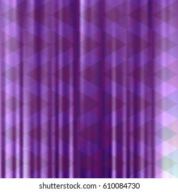 Abstract background of identical diamonds with different shades of color. Gradient. Vector illustration.