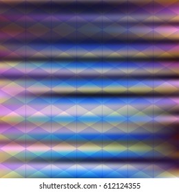 Abstract background of identical diamonds with different shades of color. Gradient. Vector illustration.