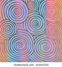 Abstract background of identical diamonds with different shades of color. Gradient. Vector illustration.