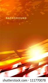 Abstract background with illumination. Eps10.