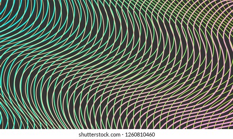 Abstract background with Illusion moire effect. Can be used as design of books, websites, accessories for phones and tablet, mobile applications, title pade, blog design. Vector illustration.