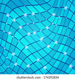 abstract background with illusion rhombus