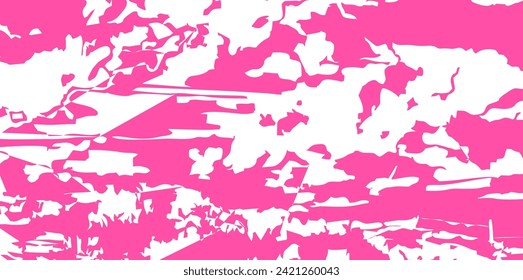 Abstract background with illusory images that give the impression of a fantasy world.