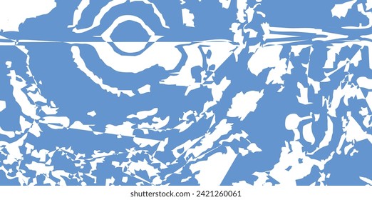 Abstrakter Hintergrund mit Illustrationen, die den Eindruck einer Fantasiewelt vermitteln.