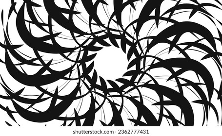 Ilustración de fondo abstracta con tonos negros. Perfecto para revistas, afiches, sitios web, portadas de libros
