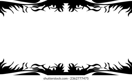 Ilustración de fondo abstracta con tonos negros. Perfecto para revistas, afiches, sitios web, portadas de libros