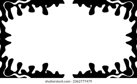 Ilustración de fondo abstracta con tonos negros. Perfecto para revistas, afiches, sitios web, portadas de libros