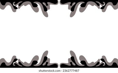 Abstract background illustration with black tones. Perfect for magazine backgrounds, posters, websites, book covers