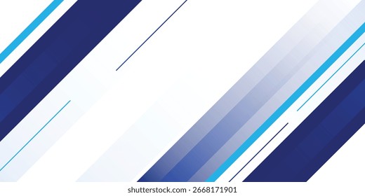 Abstract background illustration of blue diagonal lines. vector ilustration.