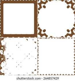 Abstract background illustration. Brown