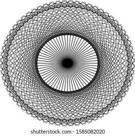 abstract background illustration with circles