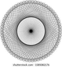 abstract background illustration with circles