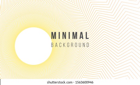 Abstract background illustration. Colorful wavy lines. Color: pastel yellow, atomic tangerine. Creative concept. Eps10 vector.