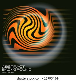 Abstract background.The illustration contains transparency and effects.
