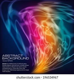  Abstract background.The illustration contains transparency and effects.