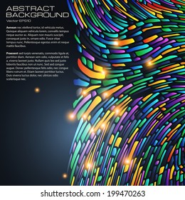  Abstract background.The illustration contains transparency and effects.