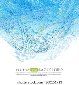 Abstract background.The illustration contains transparency and effects. EPS10