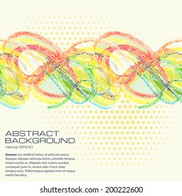 Abstract background.The illustration contains transparency and effects. EPS10